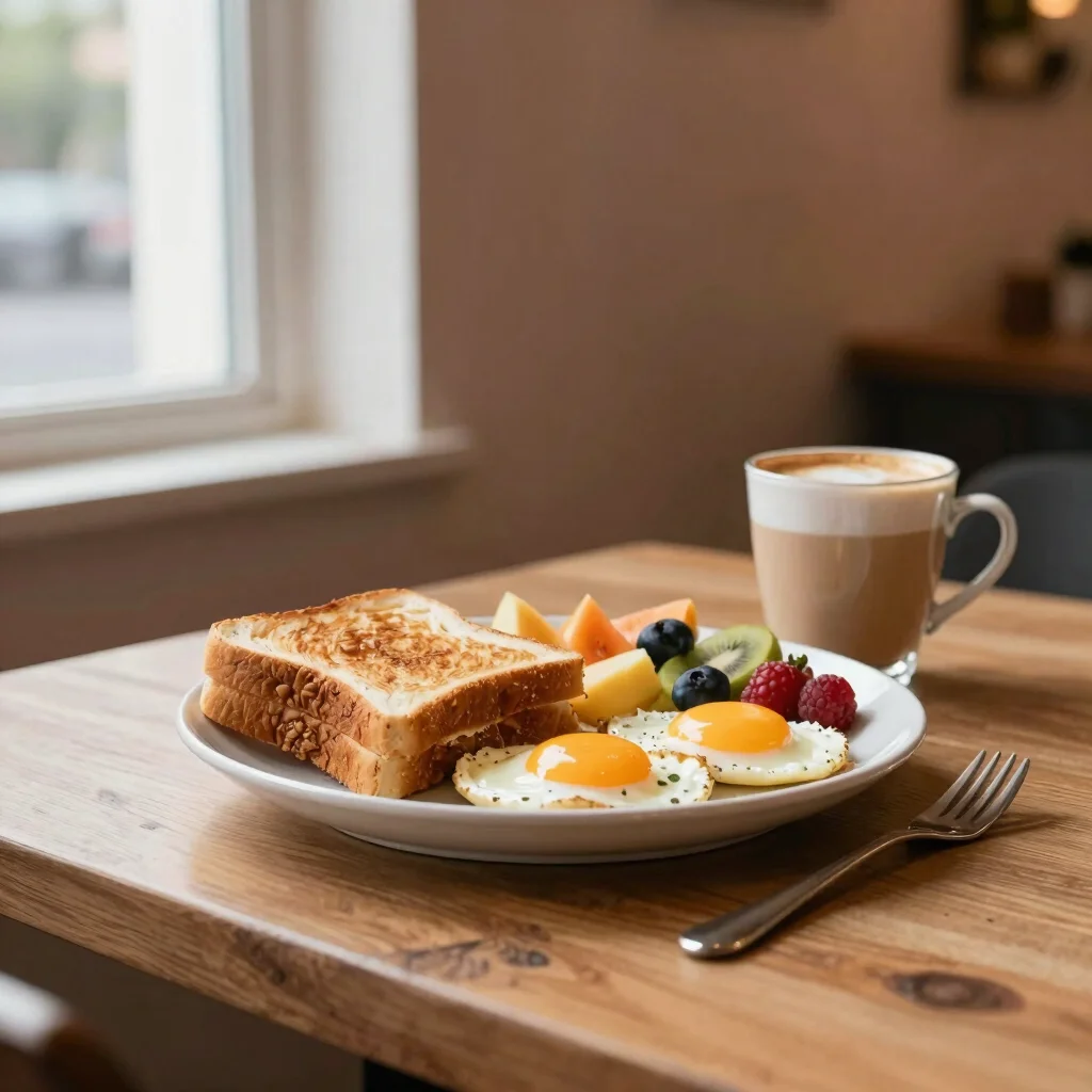 Desayuno en el Café